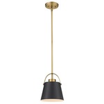 Z-Studio Pendant - Heritage Brass / Matte Black