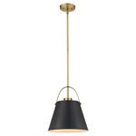 Z-Studio Pendant - Heritage Brass / Matte Black