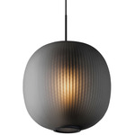 Bloom Pendant - Black / Textured Black