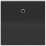 Adorne 277V 15A Paddle Switch with Microban - Graphite