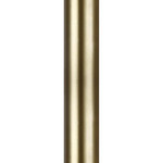 3 X 84 inch Outdoor Universal Post - Direct Burial - Painted Distressed Brass