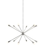 Jax Chandelier - Polished Nickel