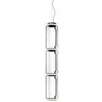 Noctambule High Cylinder Pendant - Black / Clear