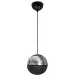 Kora Pendant - Black / Silver