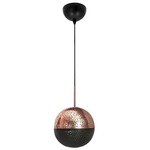 Kora Pendant - Black / Copper