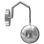 Amur Wall Sconce - Silver