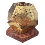Ula Table Lamp - Walnut / Polished Brass