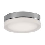 Bedford Ceiling Light Fixture - Chrome / Frosted