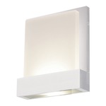 Guide Wall Sconce - White / Frosted