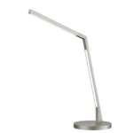 Miter Desk Lamp - Brushed Nickel / Opal