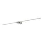 Pandora Linear Wall Sconce - Brushed Nickel / Opal