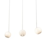 Europa Multi Light Pendant - White / Opal