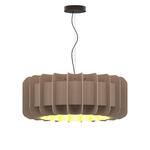 Clarissa Pendant - Black / Grey Oak / Ash