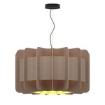 Clarissa Pendant - Black / Grey Oak / Ash