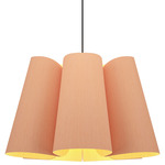Julieta Pendant - Black / Rose / Ash