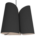 Julieta Pendant - Black / Ebony/ Ash