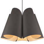Julieta Pendant - Black / Ebony / Ash