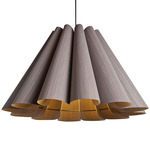 Lora Pendant - Black / Grey Oak/ Ash