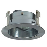 NL Series 3IN Adjustable Reflector Trim - Natural Metal Reflector / Natural Flange