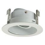 NL Series 3IN Adjustable Reflector Trim - White Reflector / White Flange