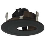 NL Series 4IN RD Adjustable Slot Aperture Trim - Bronze