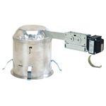 NL Series 6IN 12V ELV Non-IC Remodel Housing - Galvanized Steel