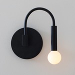 Arch Wall Sconce - Matte Black