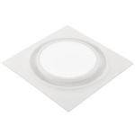 ABF-L6 Exhaust Fan with Light - White