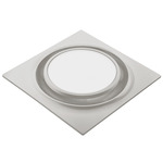 ABF-L6 Exhaust Fan with Light - Satin Nickel