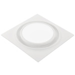 ABF-L6 Multi Speed Exhaust Fan w/ Light and Humidity Sensor - White