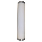 Fusion Bathroom Vanity Light - Satin Nickel / Frosted
