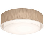 Sanibel Ceiling Light - White / Jute