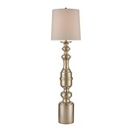 Cabello Floor Lamp - Antique Gold / Light Taupe