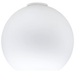 Lumi Sfera Ceiling Light - White / White