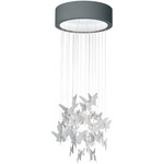 Niagara Chandelier - Matte White