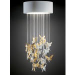 Niagara Chandelier - Gold