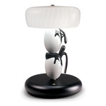 Hairstyle I/U Table Lamp - Satin Black