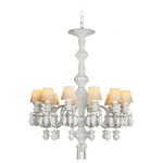 Belle de Nuit Chandelier - White