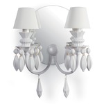 Belle de Nuit Wall Sconce - White