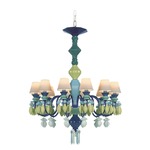 Belle de Nuit Chandelier - Green