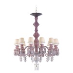 Belle de Nuit Chandelier - Pink