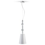 Belle De Nuit II Pendant - White