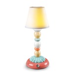 Palm Firefly Lamp - Coral