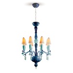 Ivy and Seed Chandelier - Ocean