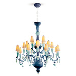 Ivy and Seed Chandelier - Ocean