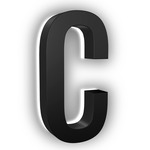 Luma Stainless Illuminated Numbers / Letters - Black