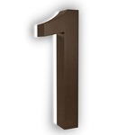 Luma Stainless Illuminated Numbers / Letters - Bronze