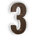 Luma Stainless Illuminated Numbers / Letters - Bronze