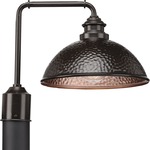 Englewood Post Mount - Antique Bronze