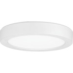 Edgelit Ceiling Light Fixture - White / Frosted